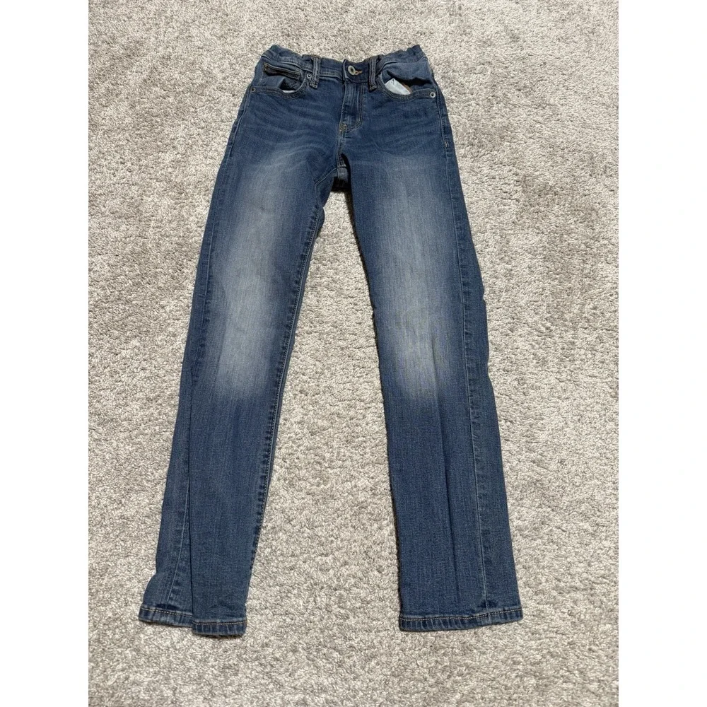 Lot of 2 Old Navy Youth Boy's Slim Blue Denim Jeans Size 12